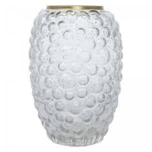 Vase soufflé à la bouche en verre KOBI