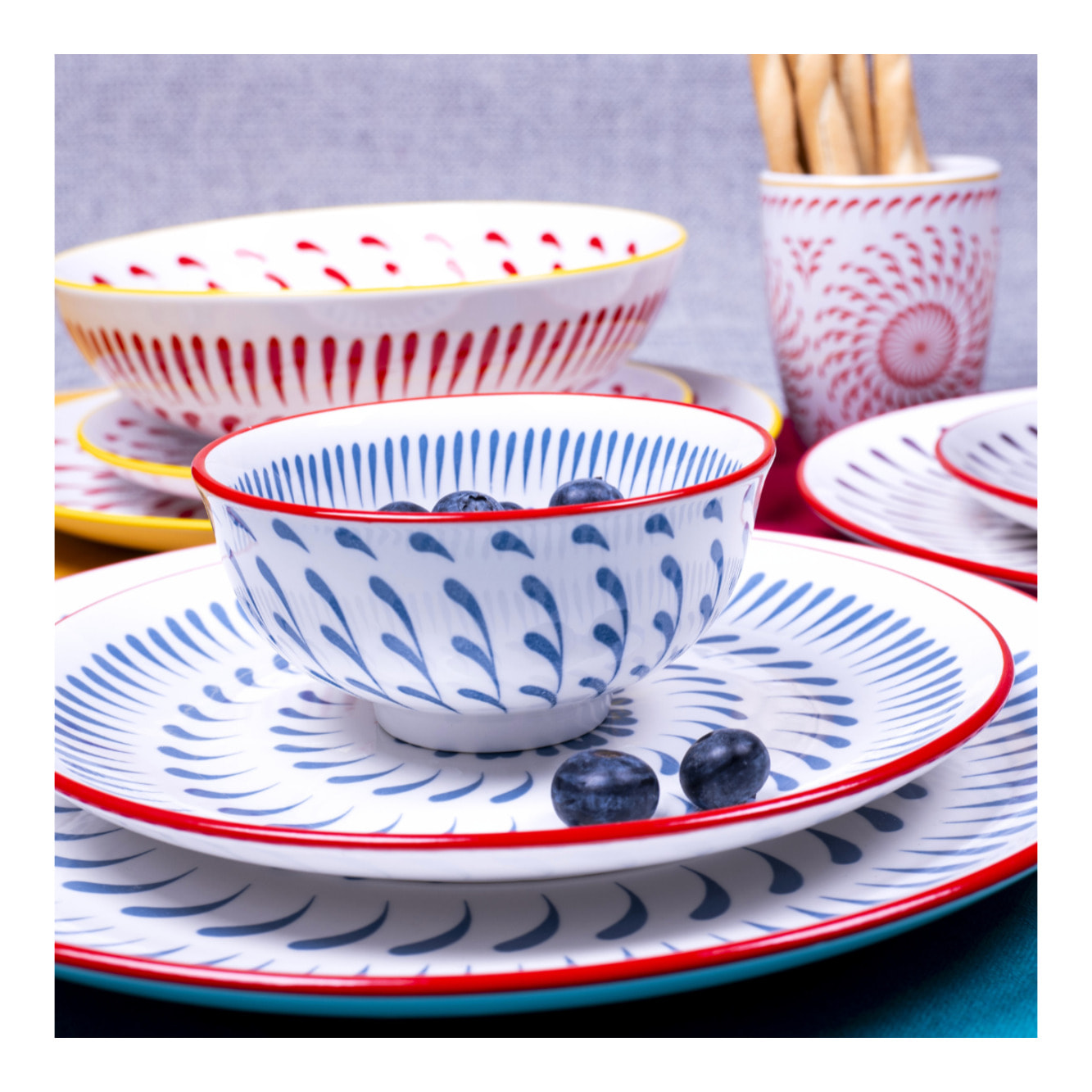 Lot de 6 petits bols, KYOTO