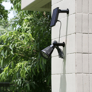 2 Spot solaire projecteur SPIKY AWAY 200LM