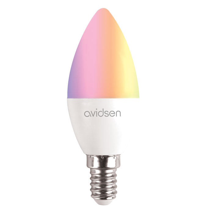 Ampoule connectée Avidsen Home culot E14 - Avidsen - 127010 -