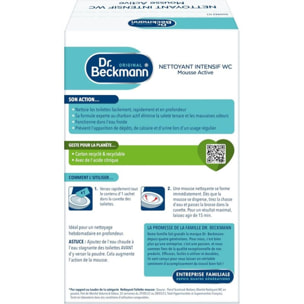 Nettoyant DR BECKMANN Détartrant Intensif WC – Mousse