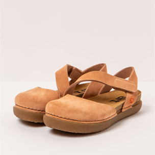 Sandalias 1712S SILK SUEDE PEACH/ RHODES color Peach