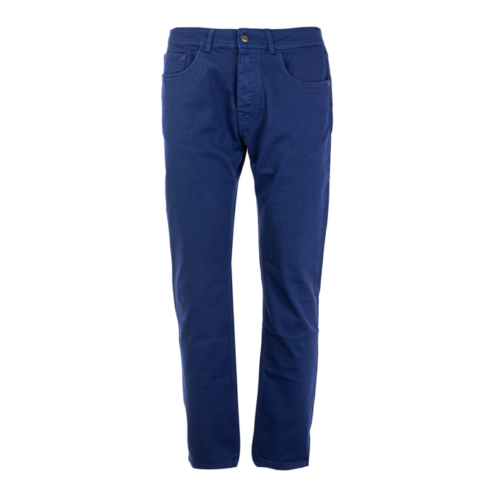 REIGN pantalone uomo bluette