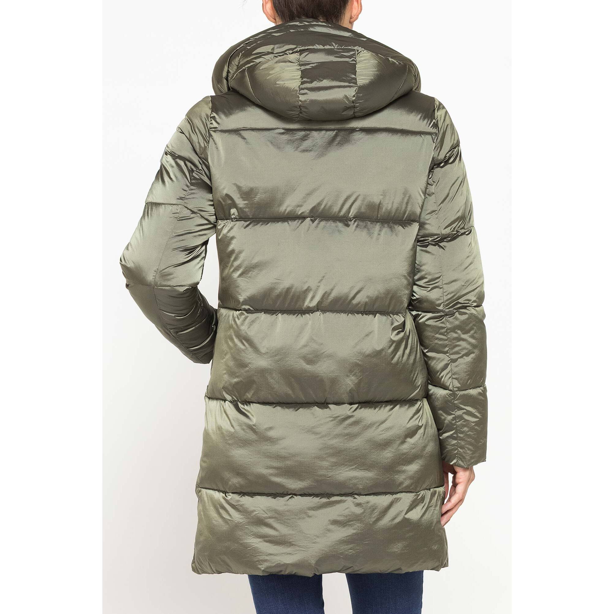 GIACCONE MIDI COMFORT FIT IN TESSUTO SATINATO