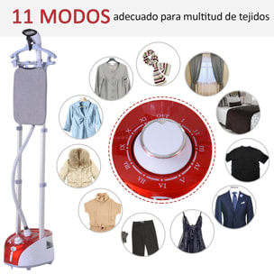 Cepillo de Vapor Para Ropa Temperatura Ajustable Depósito 2l