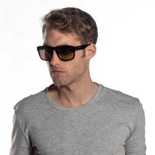 Gafas de sol PALO ALTO VERONA - Lente revo negro brillante y dorado