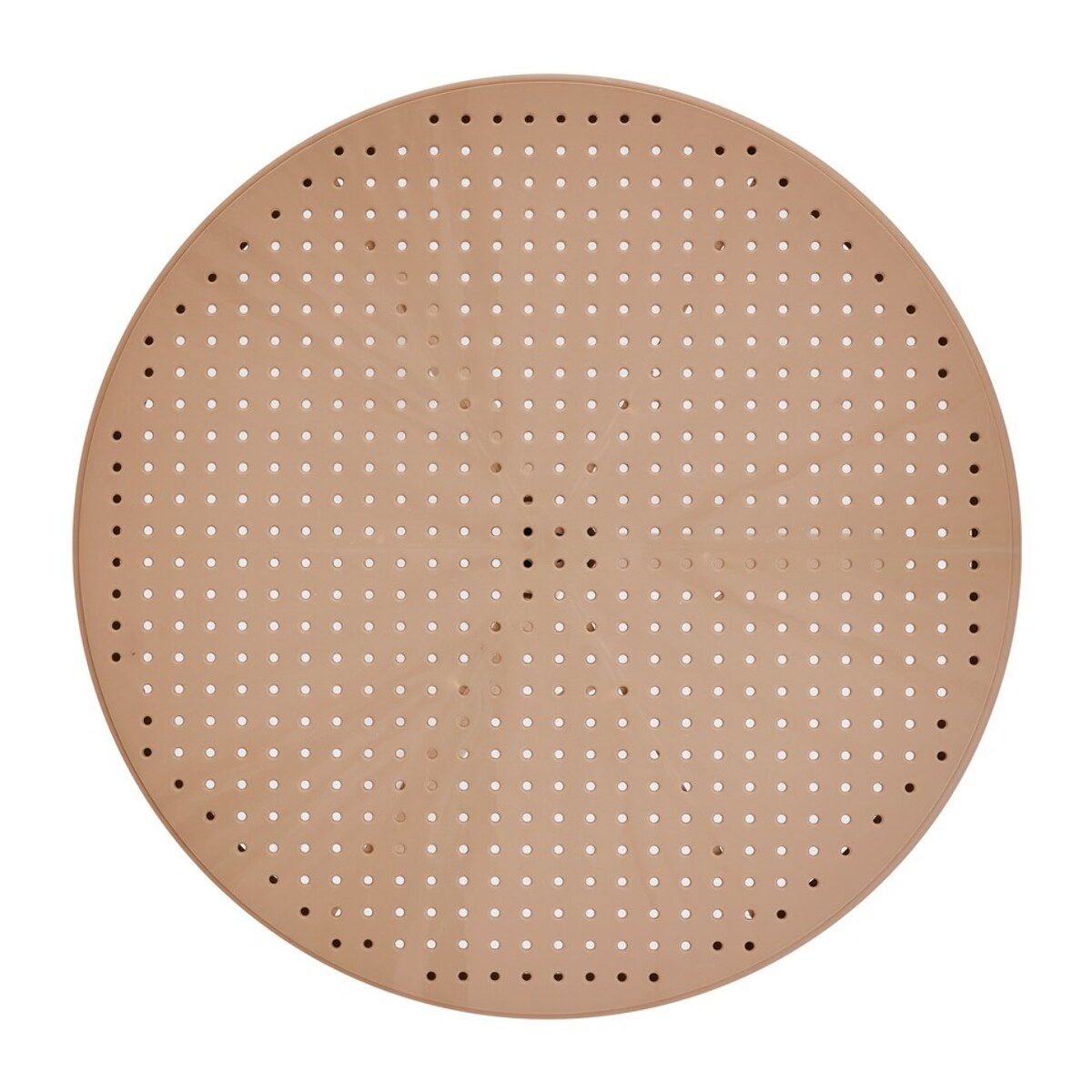 Tavolino basso da esterno in polipropilene 60x60x41cm tortora – Obidos