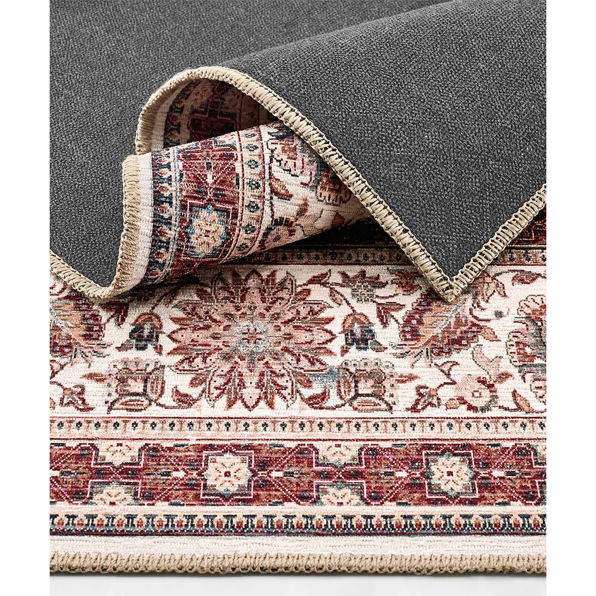 Tappeto nain rosso classico salotto sala ingresso