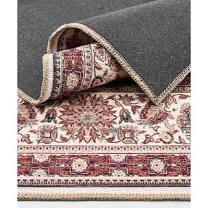 Tappeto nain rosso classico salotto sala ingresso