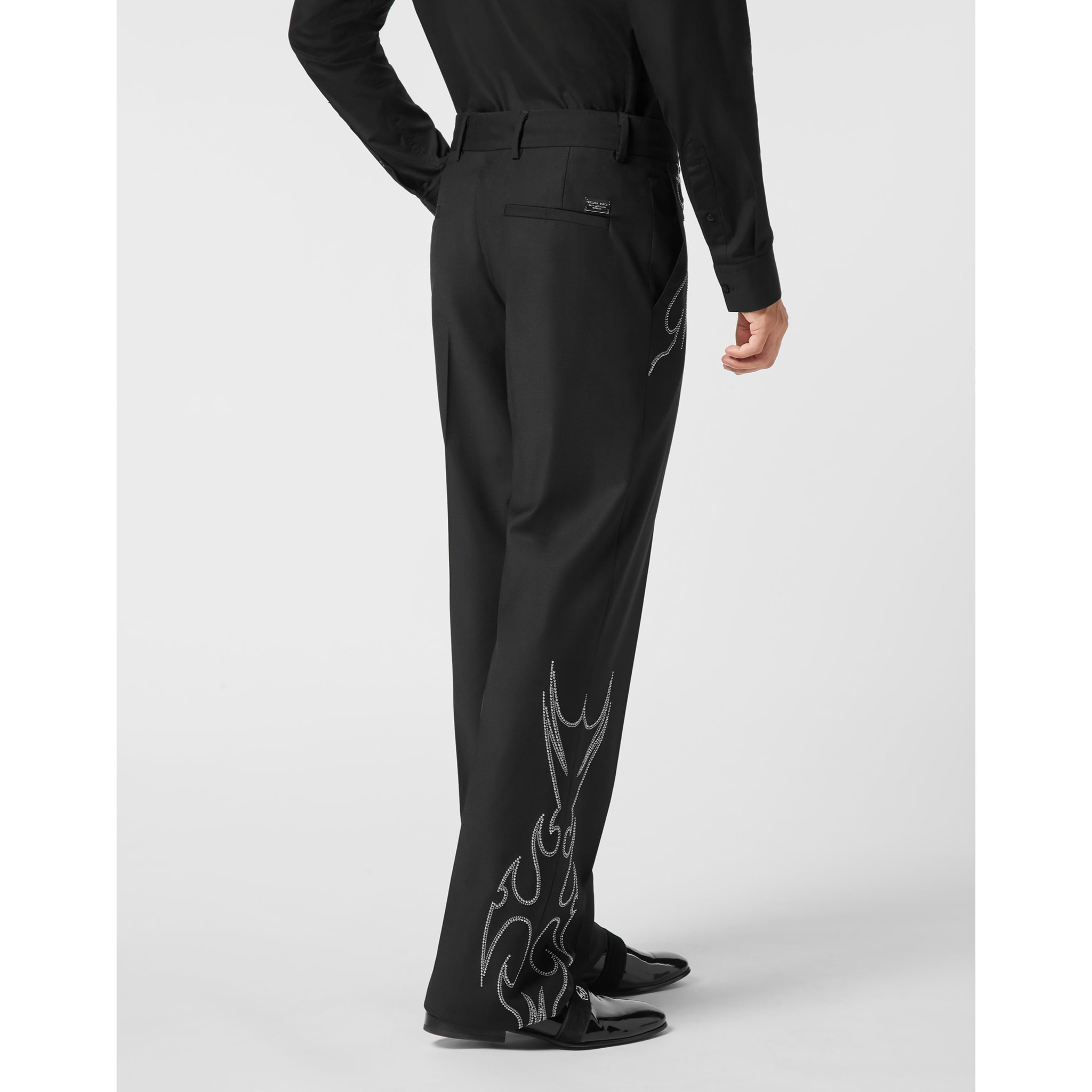 PHILIPP PLEIN Pantalones de pata ancha