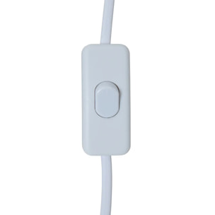 Lampe Obine boule H.29,5cm beige