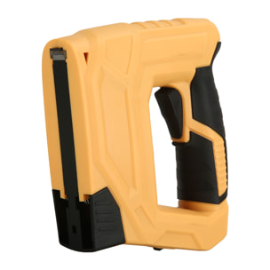 Pistola graffettatrice elettrica senza filo 4.2V 2000mAh. 30 graffette/minuto. Include 2000 graffette e 1000 chiodi.