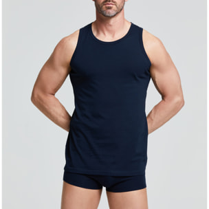 Canotta a spalla grande in cotone organico Cotton Planet vestibilità comfort