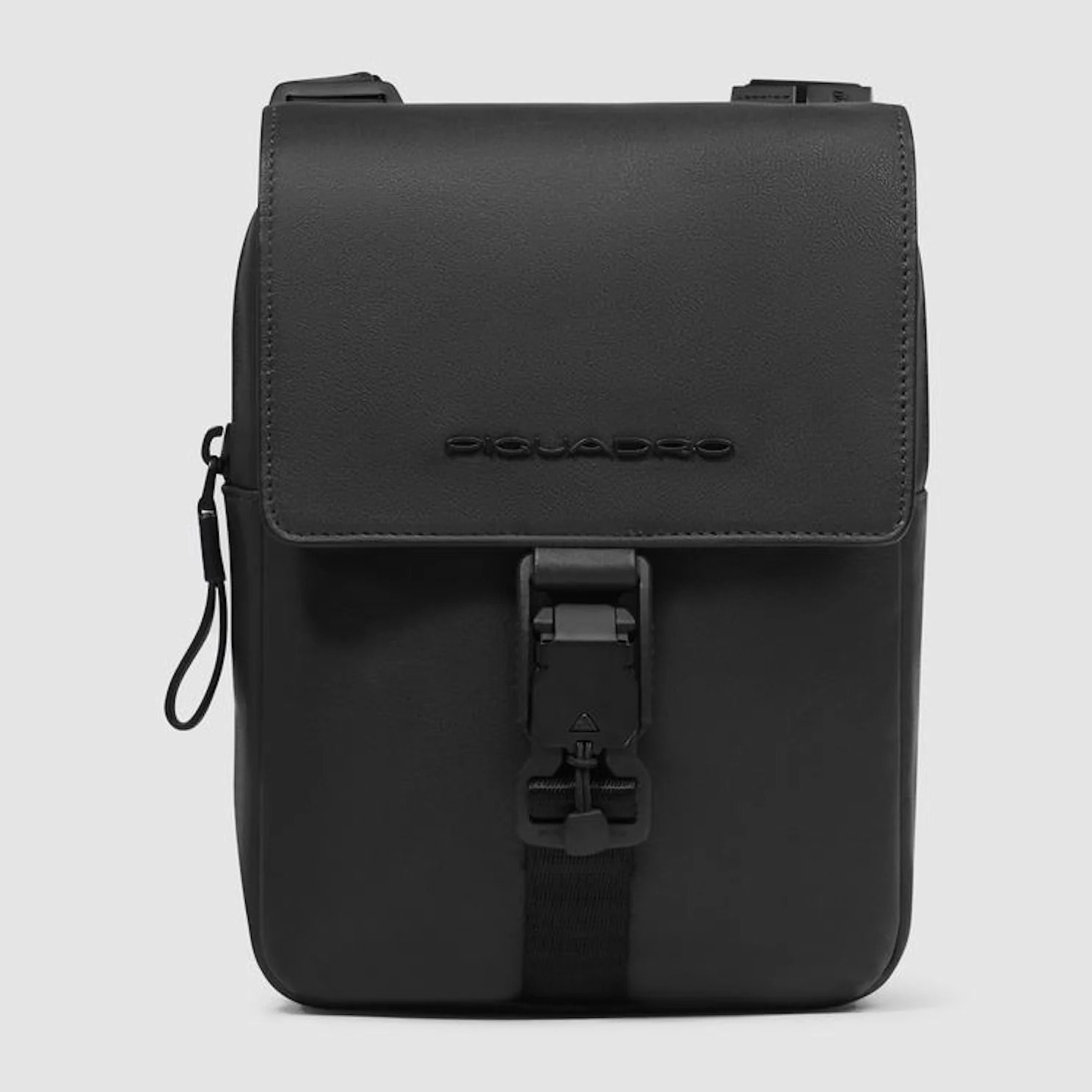 Piquadro Borsello in pelle porta telefono e porta iPad®mini con tasca per Piquadro Smart Tracker