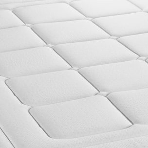 Ensemble 2p - Matelas Mémoire de forme - 24cm - Confort : Ferme - Balmoral