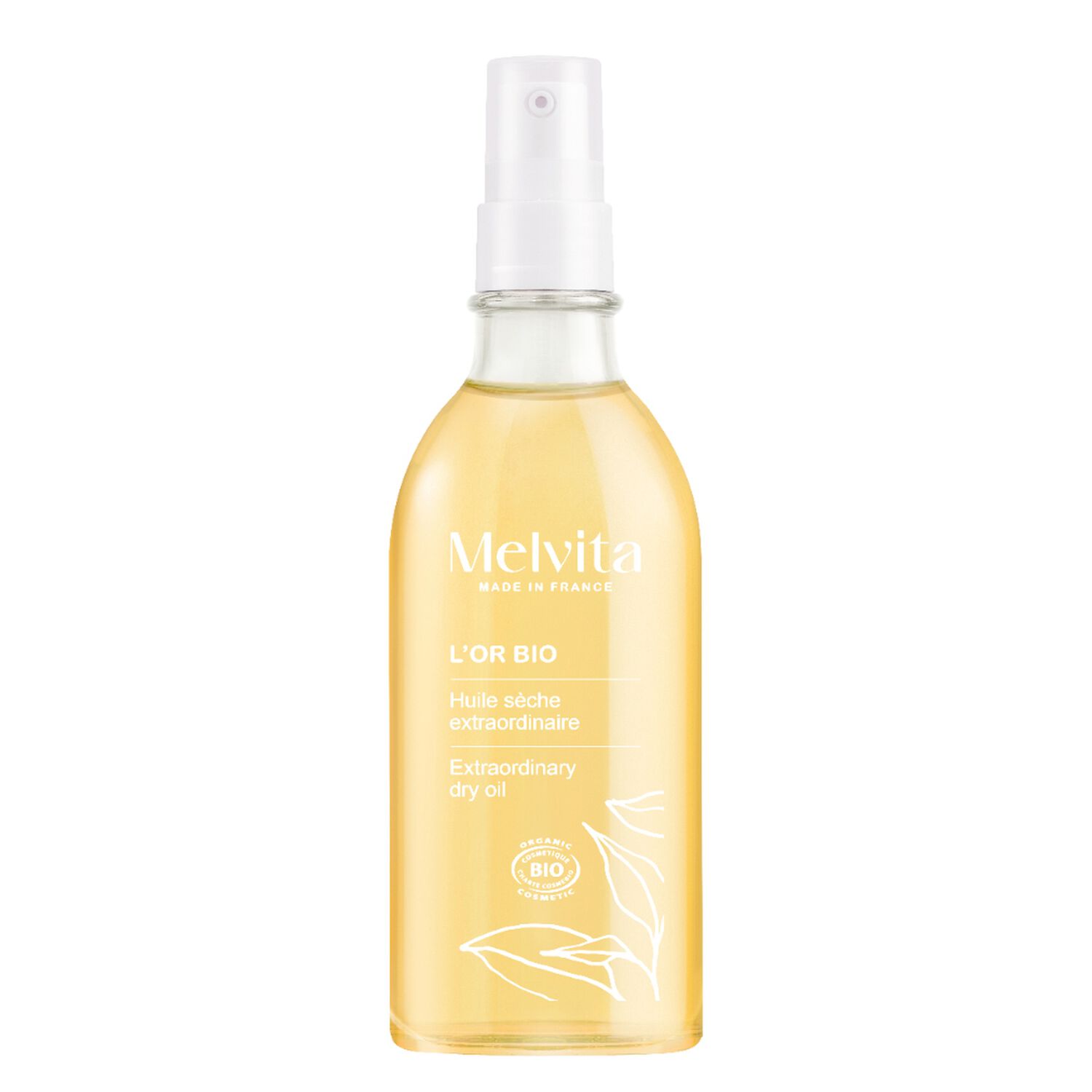 Huile Extraordinaire L'Or Bio  - Visage, Corps et Cheveux