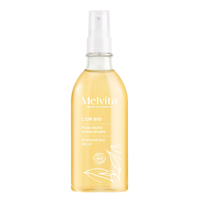 Huile Extraordinaire L'Or Bio  - Visage, Corps et Cheveux