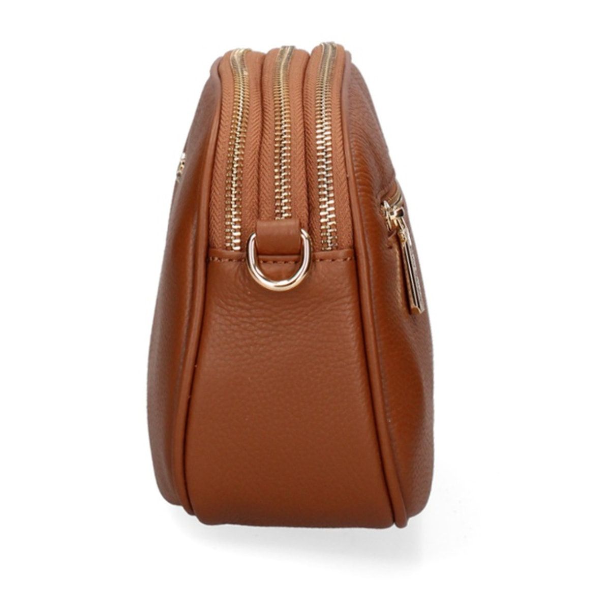 Borsa a tracolla da donna Made in Italy - Modello Cordelia Pro - 100% pelle - 22.5 x 17.0 x 9.5 cm