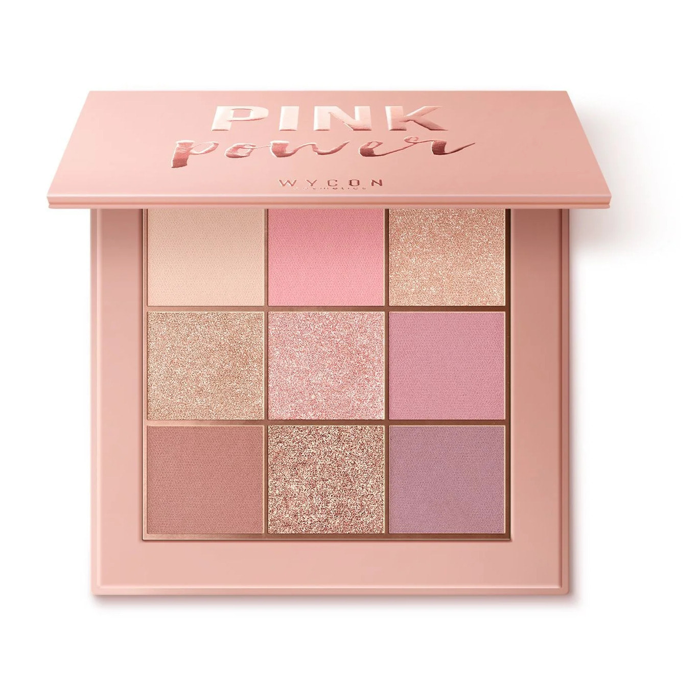 PINK POWER EYESHADOW PALETTE Palette con 9 ombretti in textures matt e shimmer