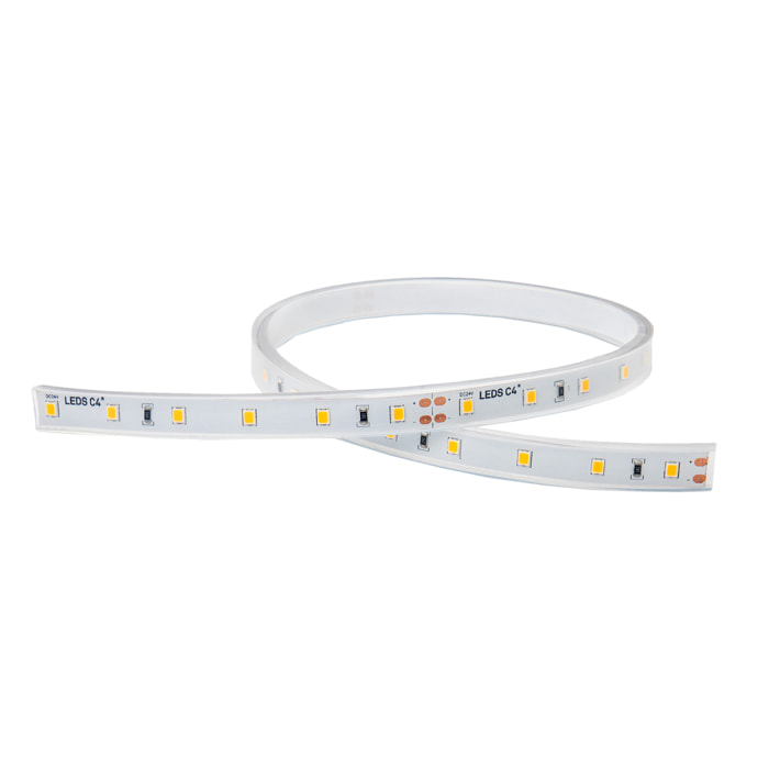 Ledsc4 LedsC4 - Tira LED RGB 4,8W, Eficiencia Energética, Uso Interior/Exterior, 10mm, Alta Calidad, Fácil Instalación, Versátil para Proyectos Técnicos y Decorativos