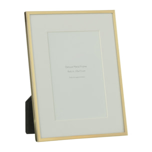J-Line cadre photo Passe Partout - métal - or - small - 2 pièces