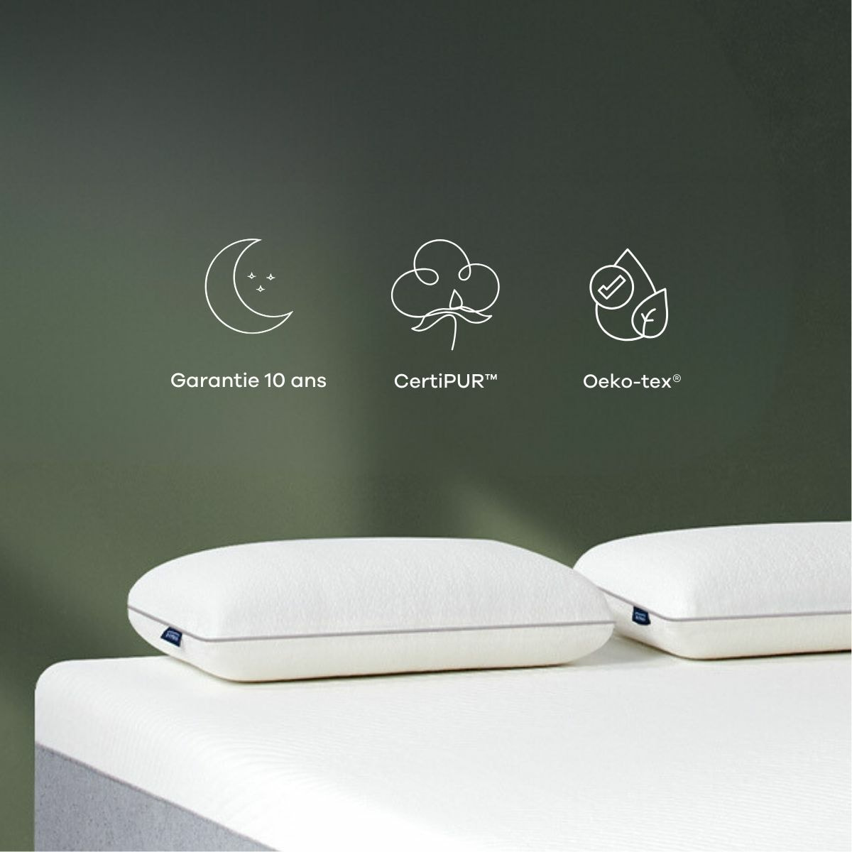 Matelas Hybride 30cm Ressorts ensachés mémoire de forme - Hypnia