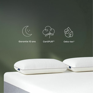 Matelas Hybride 30cm Ressorts ensachés mémoire de forme - Hypnia