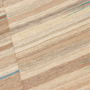 Authentique Tapis d'Orient kilim fait main en laine E