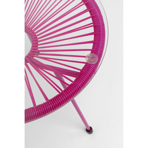 Table d'appoint Acapulco Mono rose Kare Design