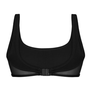 Top bikini Sheer & Opaque Swim Top
