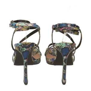 Sandali Donna Tata Italia Blu