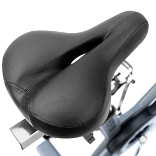 Bicicleta indoor FITFIU disco inercia 18kg pulsometro y soporte movil