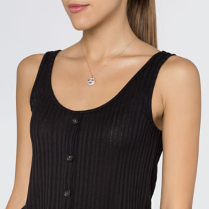 Collana U.S. Polo Assn. In metallo placcato rodio