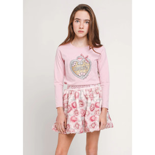 Conguitos - T-shirt a maniche corte casual stampata