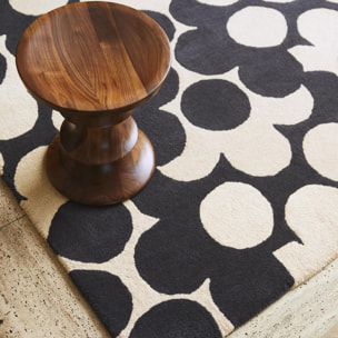 Tapis salon et chambre fait à la main en laine motif seventies