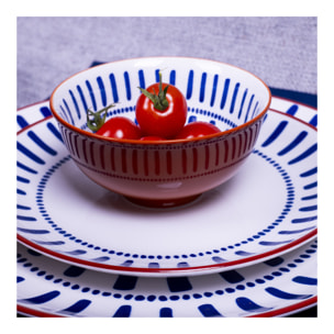 Lot de 6 petits bols, SANTORIN