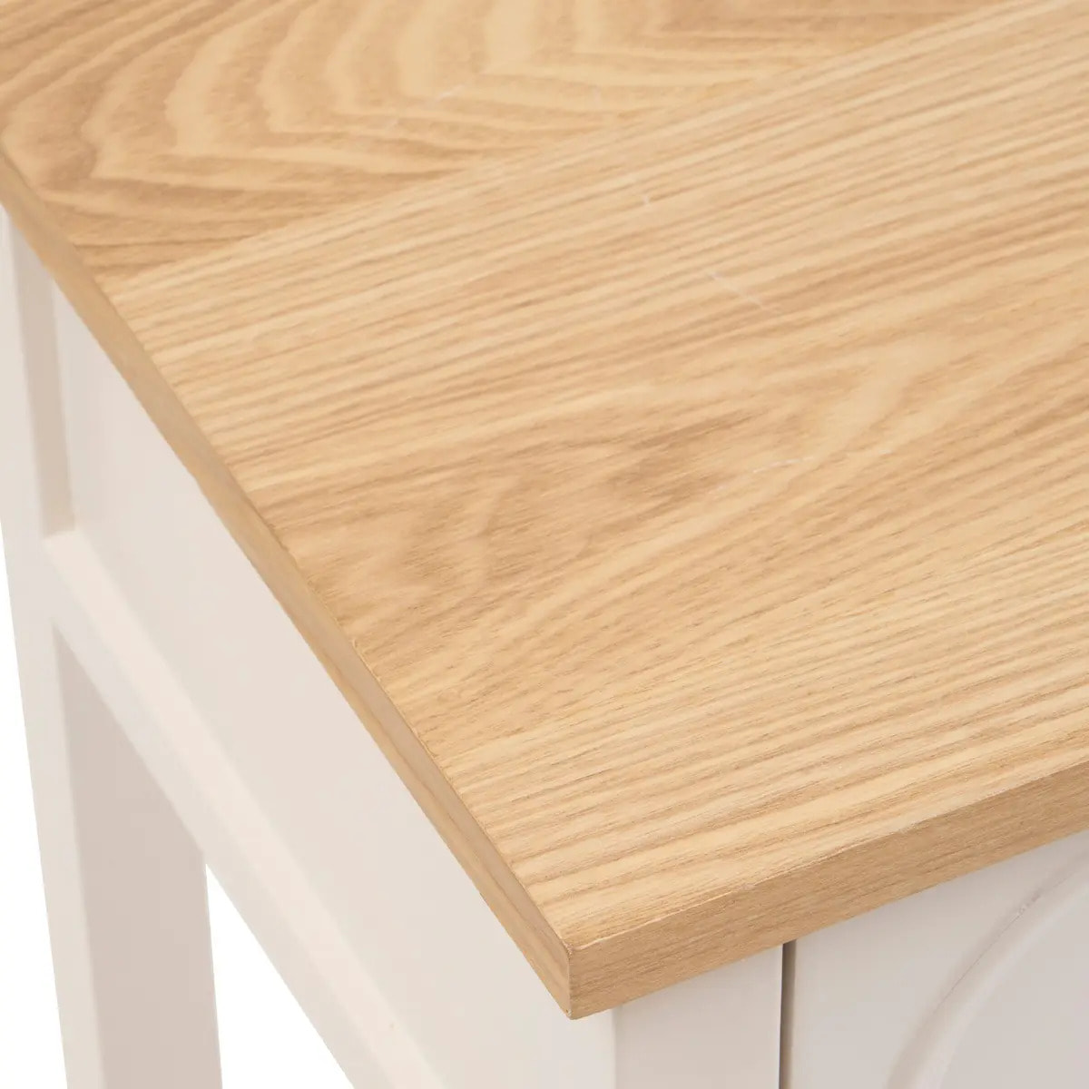 Console Mohea ivoire 2 tiroirs