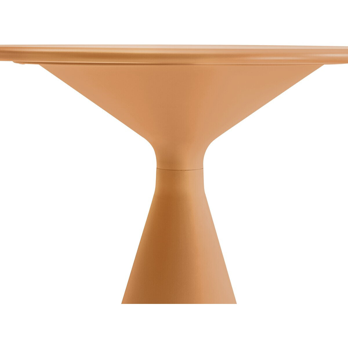 Table haute bistro de jardin ⌀80 cm "Néora" - Orange