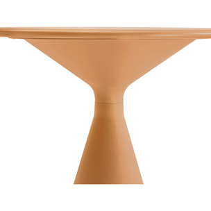 Table haute bistro de jardin ⌀80 cm "Néora" - Orange