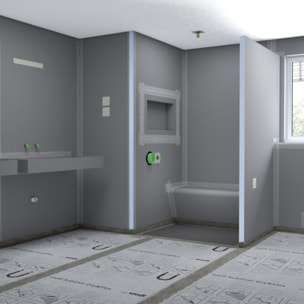 WEDI Natte d étanchéité subliner dry & flex