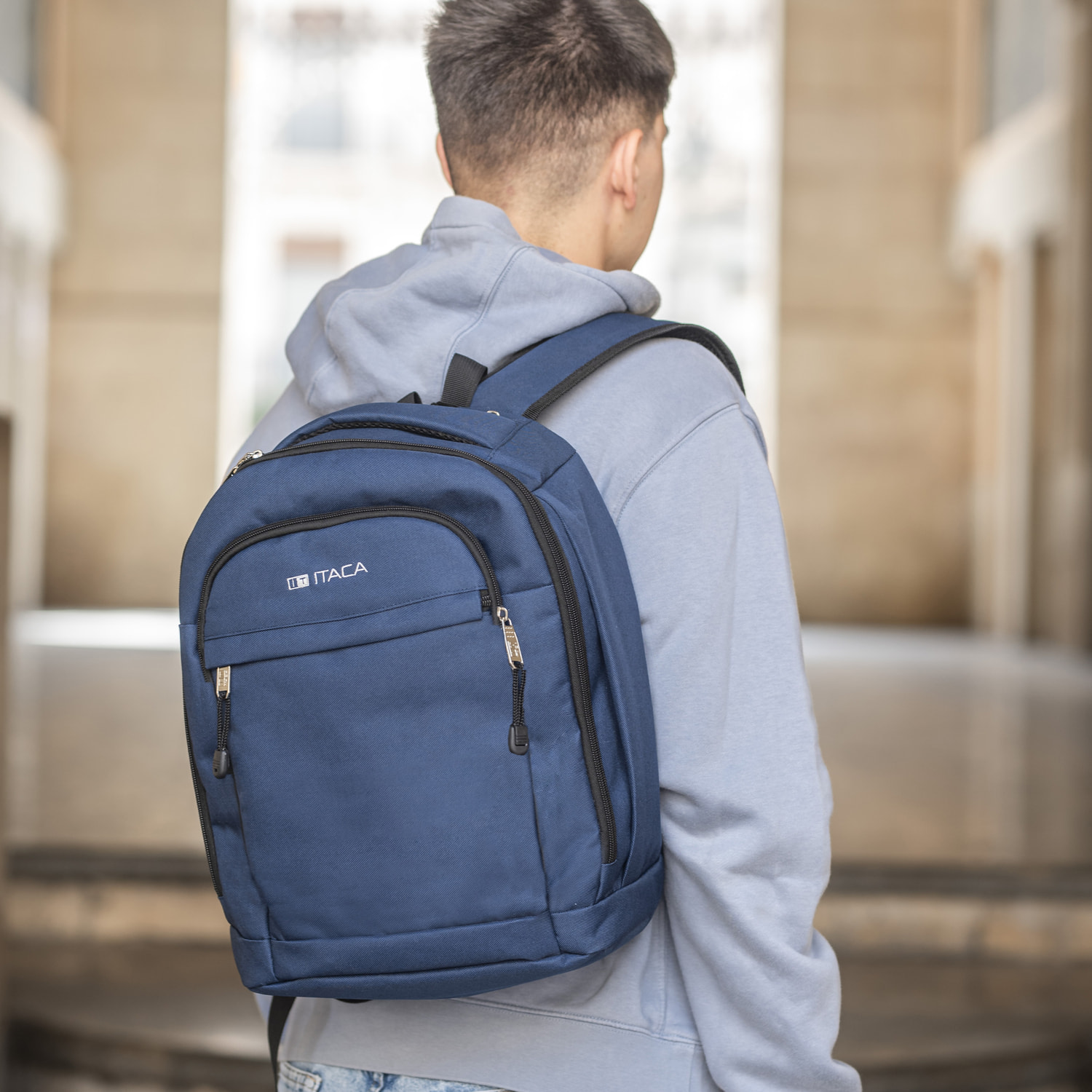 Mochila Viaje Cabina Itaca Spey Azul Marino