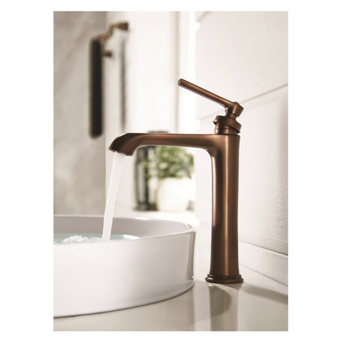 Lot de 2 robinets lavabo haut Paini Lady's 180 Auburn