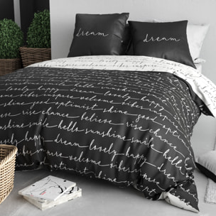 Parure housse de couette 3pcs microfibre 85gsm rita