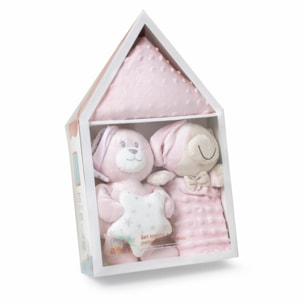 Set Casita, Peluche, Manta y Dou Dou