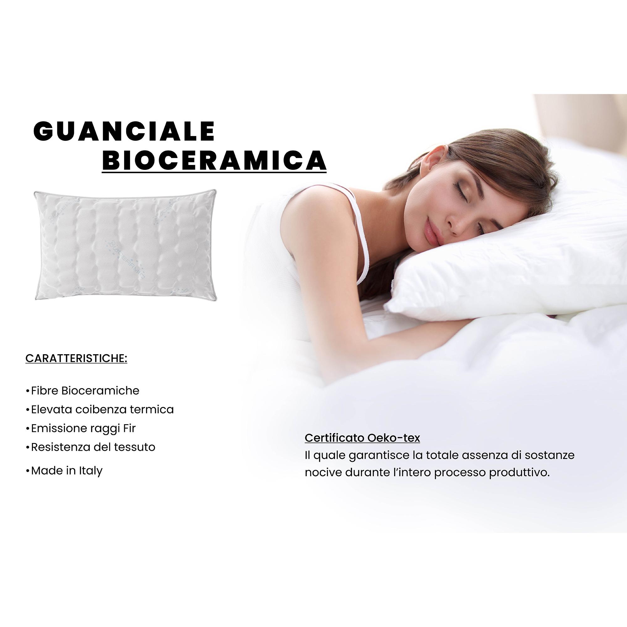 GUANCIALE BIOCERAMICA MADE IN ITALY