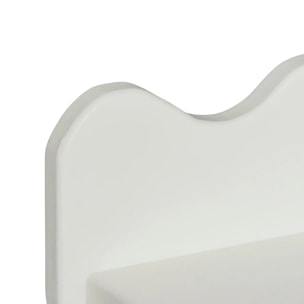 Etagère murale Salina blanc 53x15cm