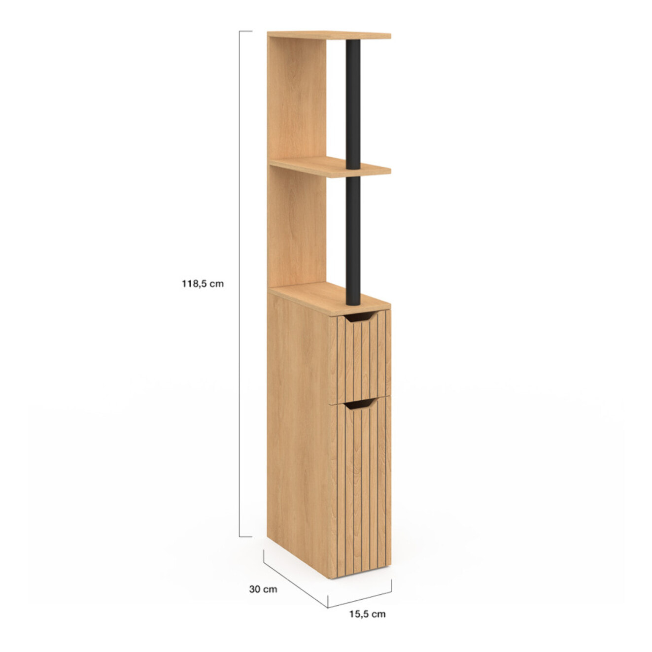 Colonne pour salle de bain Faustine 118cm