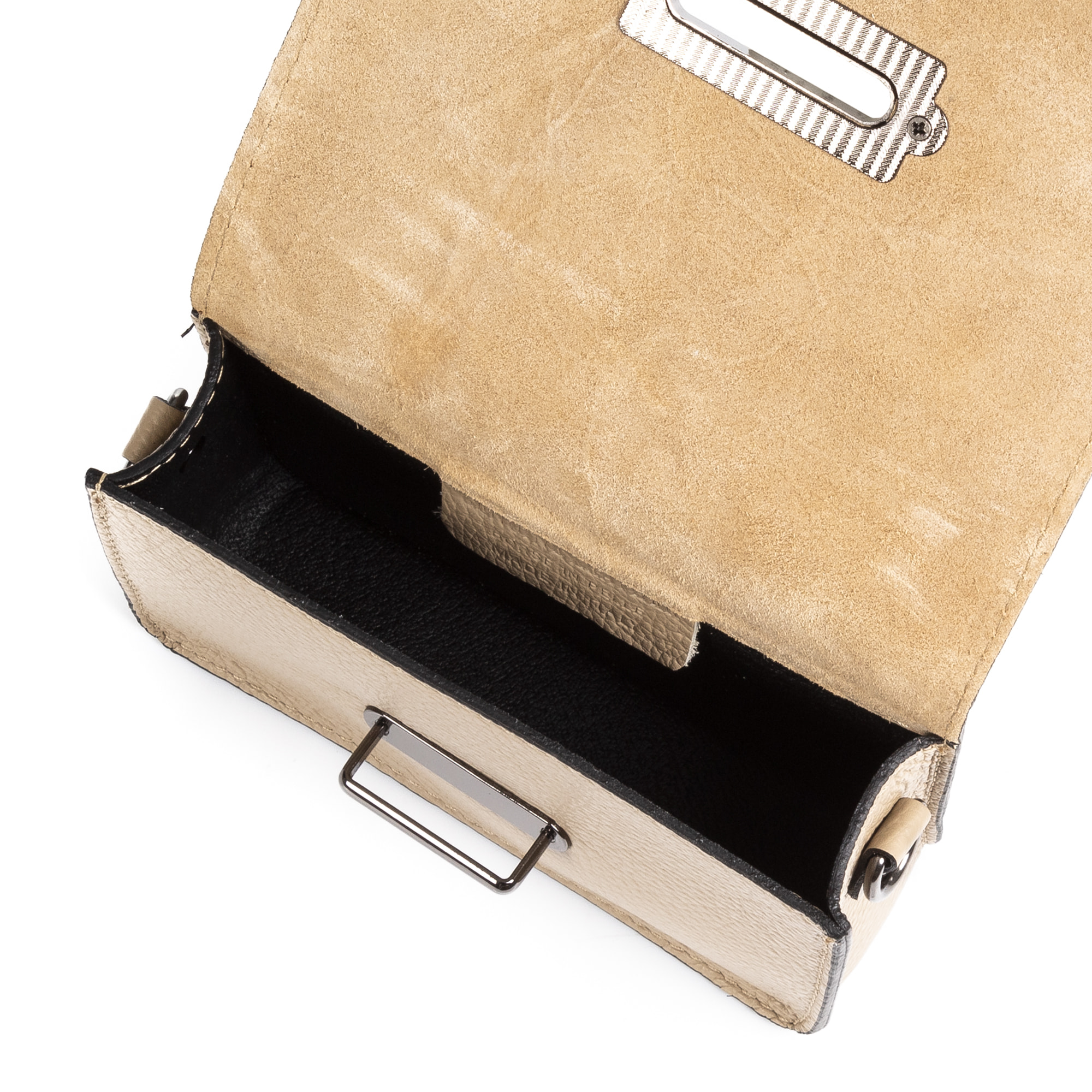 Camelia Bolso bandolera Mujer.Piel auténtica Dollaro