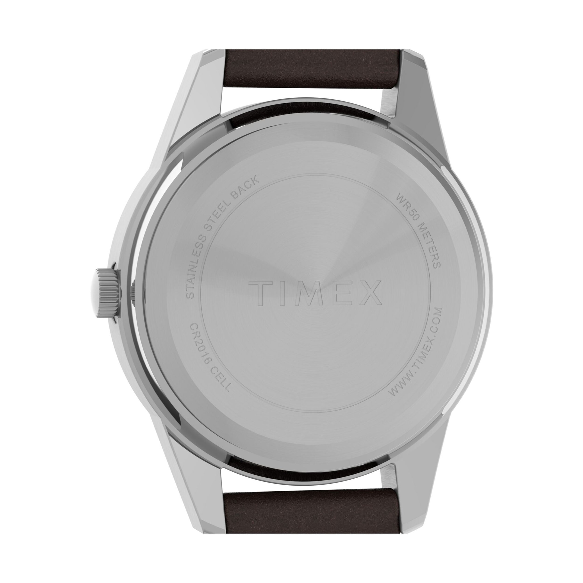 Timex Análogo De Cuarzo Expedition Field Chronograph 43Mm Leather Strap Watch