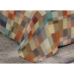 Trapunta Invernale 300gr Diadema Fantasia Quadri D22